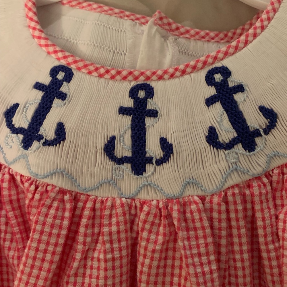 Mom & Me smocked dress